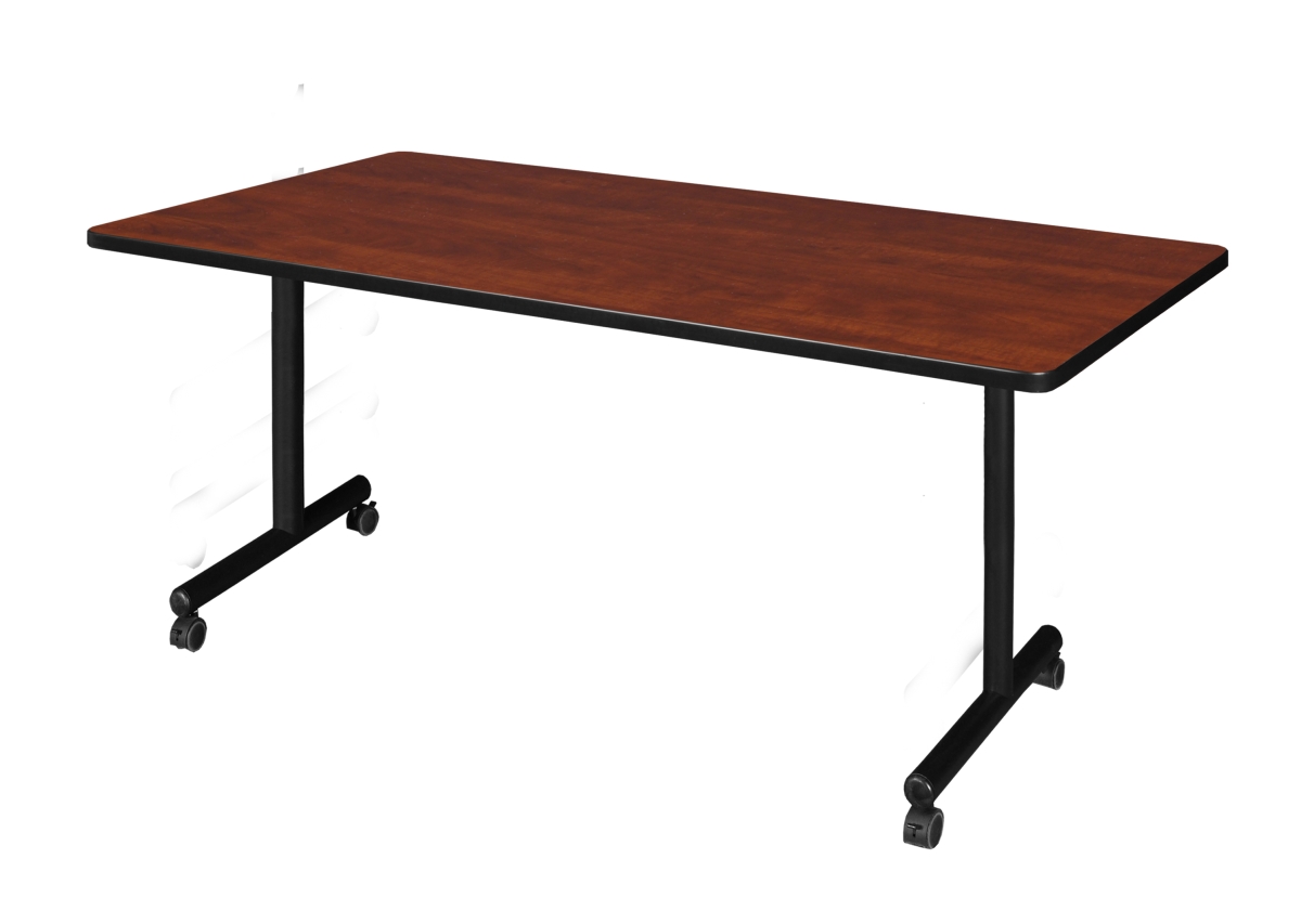 MKTRCC7230CH 72 x 30 in. Kobe Mobile Training Table, Cherry