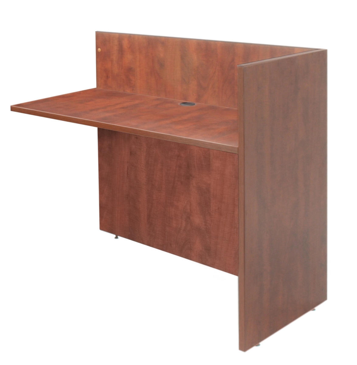 LRDRT4724CH Legacy Reception Reception Desk Return Shell, Cherry