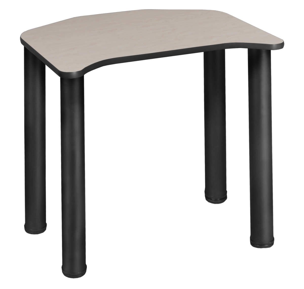 FSD2624PLBPBK 26 x 24 in. Ferris Desk, Maple & Black