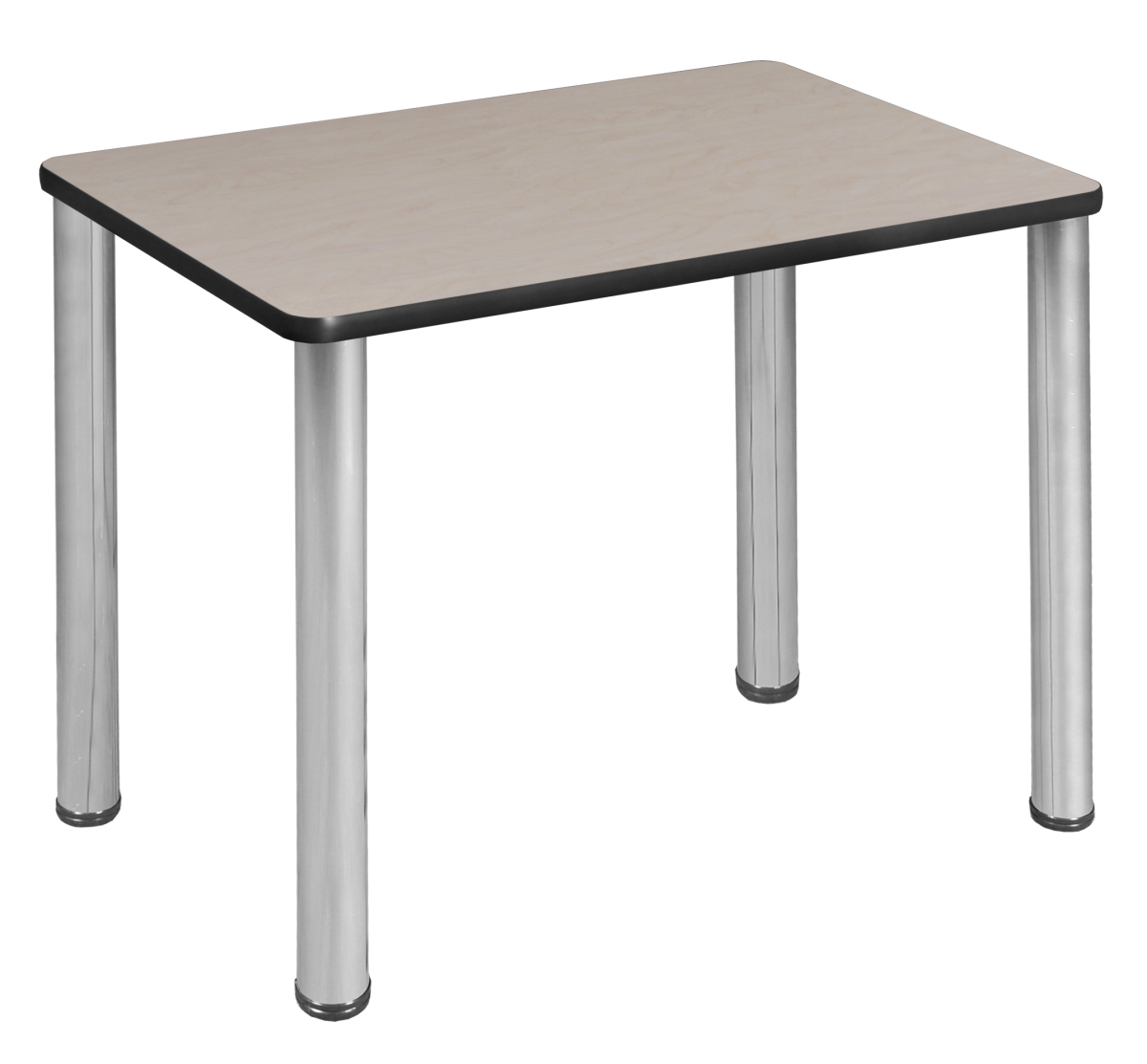 RSD1852618PLBPCM 18.5 x 26 in. Rectangle Desk, Maple & Chrome