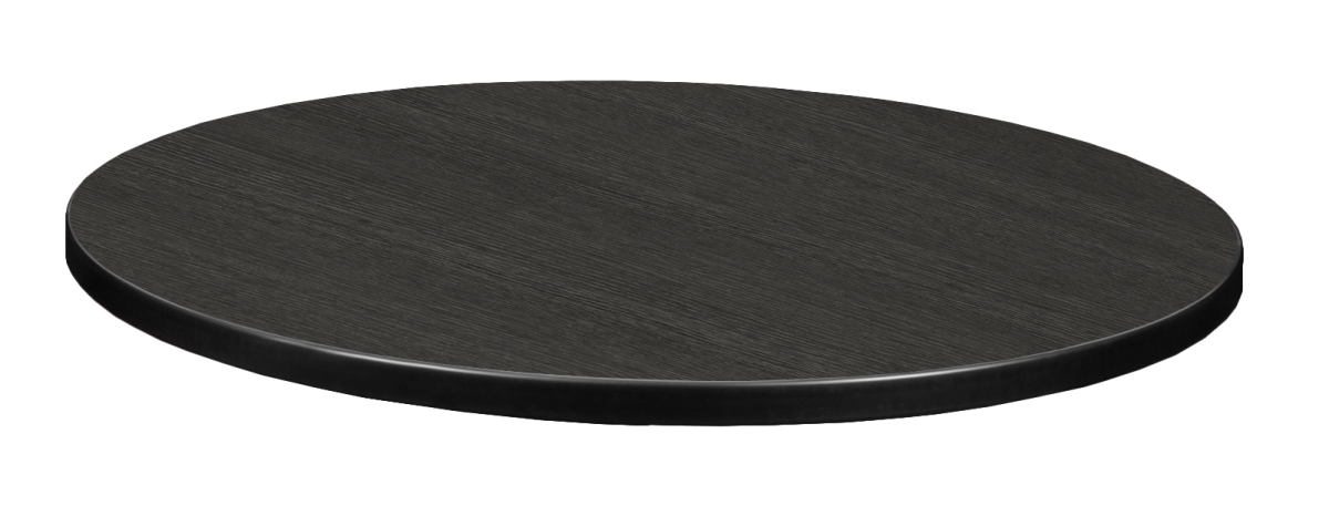 Picture of Regency TTRD30AGWH 30 in. Round Laminate Table Top&#44; Ash Grey & White