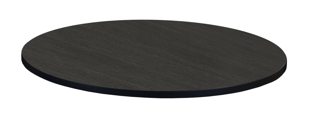 Picture of Regency TTRD36AGWH 36 in. Round Laminate Table Top&#44; Ash Grey & White