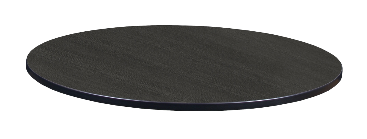 Picture of Regency TTRD48AGWH 48 in. Round Laminate Table Top - Ash&#44; Grey & White