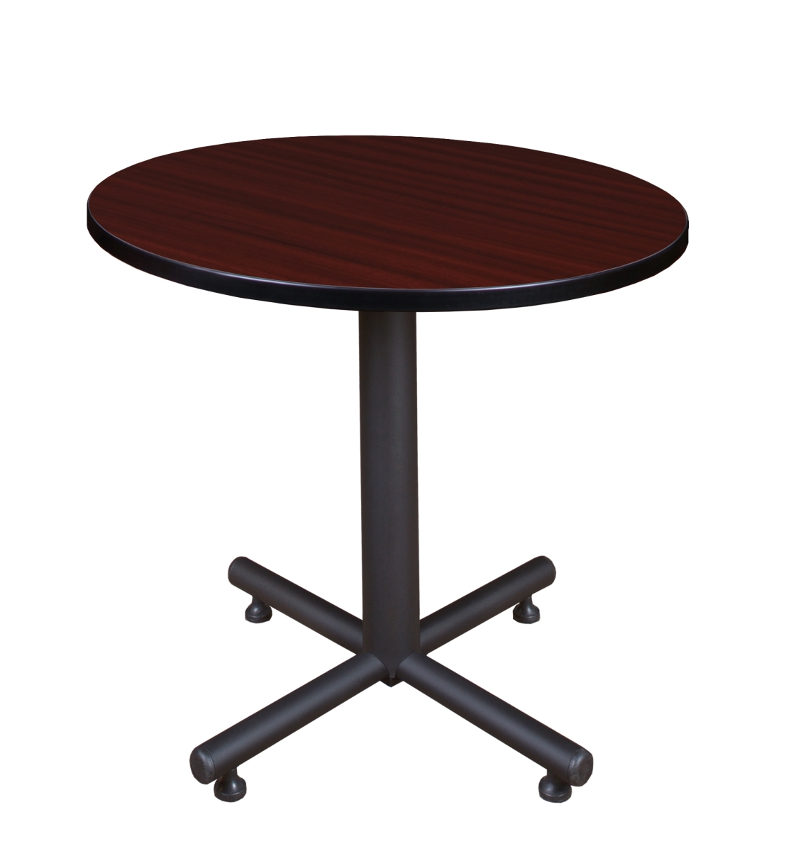 30 in. Kobe Round Breakroom Table, Mahogany