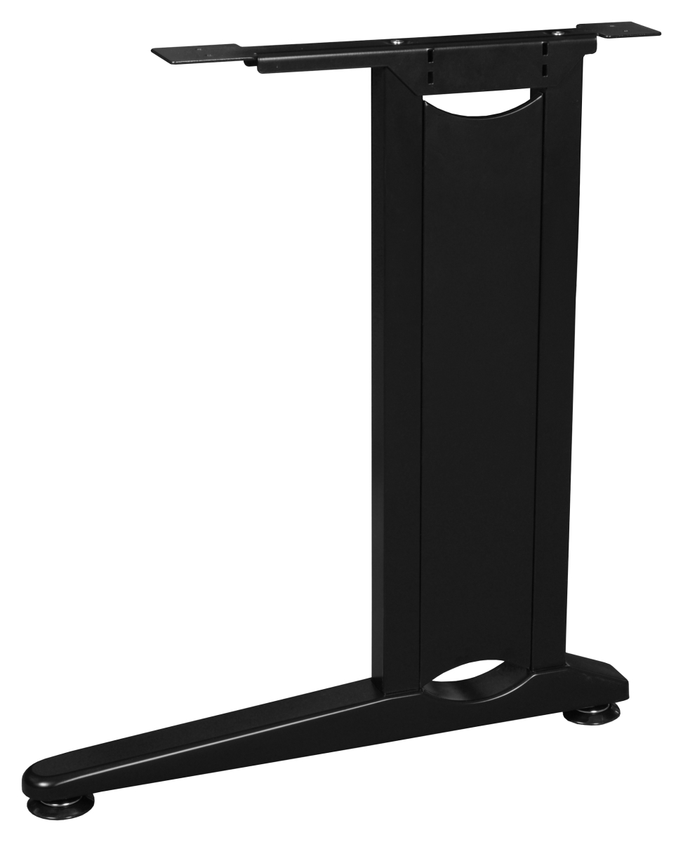 MCLCNTR28BK Fusion Computer Table Center Leg, Black