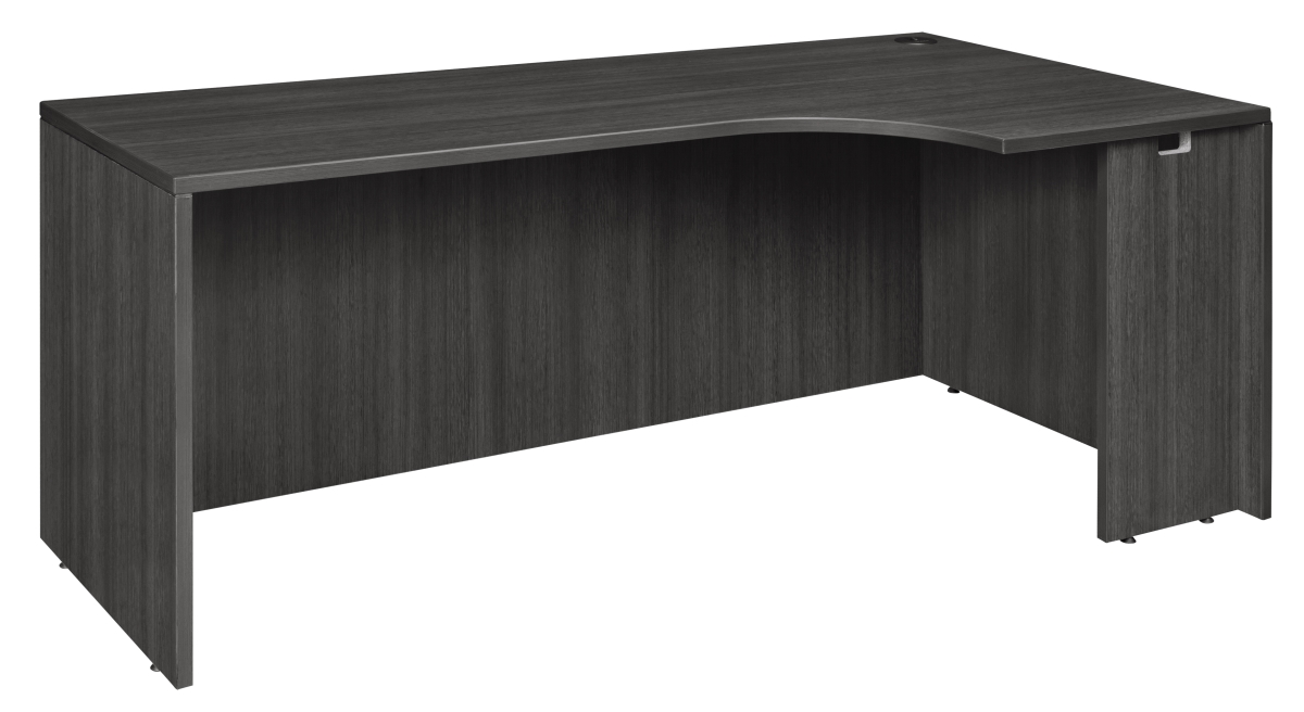 Picture of Regency LDSCCR7124AG 71 in. Legacy Right Corner Credenza Shell, Ash Grey