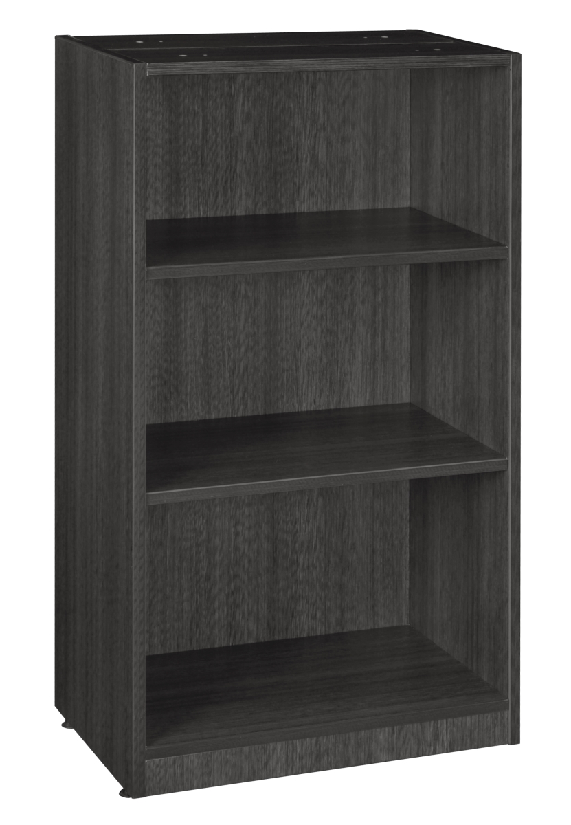 LBC4123AG Legacy Stand Up Bookcase without Top, Ash Grey