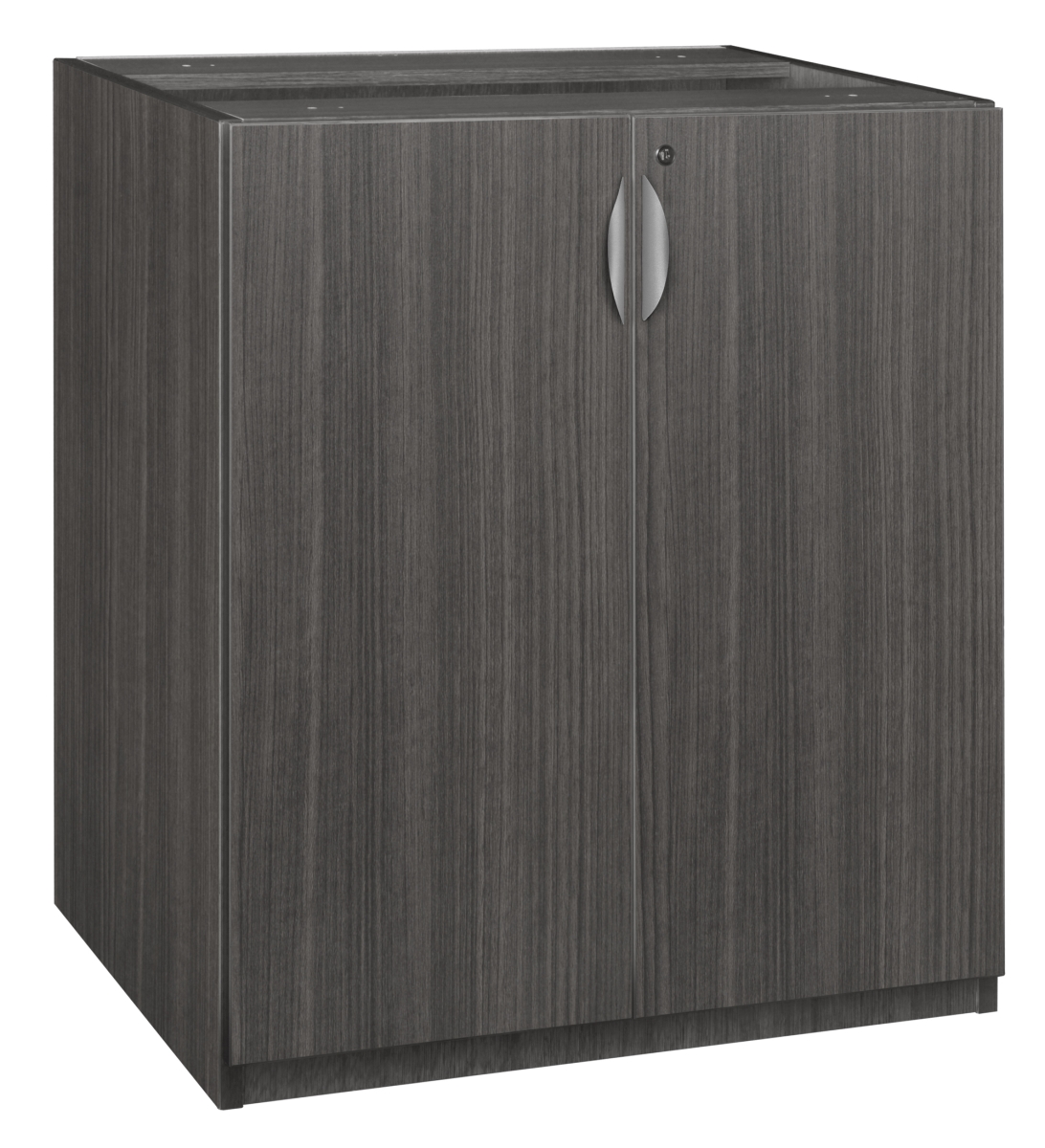 Legacy Stand Up Storage Cabinet without Top, Ash Grey