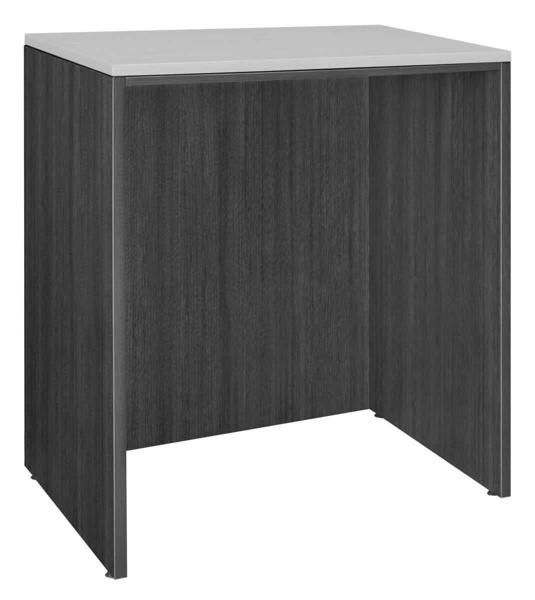 Legacy Stand Up Desk without Top, Ash Grey