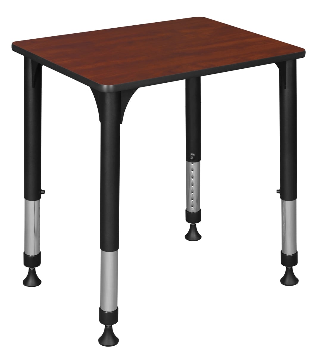 RSD18526CH 18.5 x 26 in. Rectangle Height Adjustable School Desk, Cherry