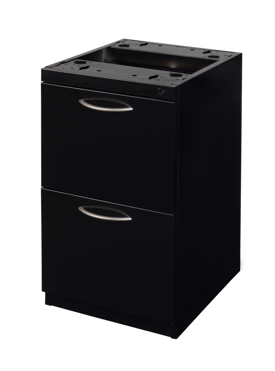 Fusion File Pedestal, Black