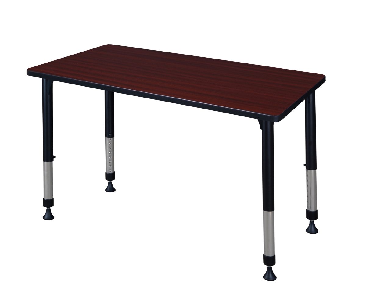 Picture of Regency MT4230MHAPBK 42 x 30 in. Height Kee Adjustable Classroom Table&#44; Mahogany