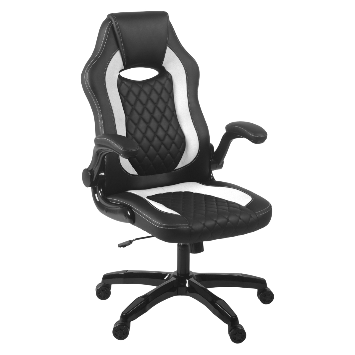 Picture of AoN AON001BKWH Archeus Ergonomic Gaming Chair&#44; Black & White