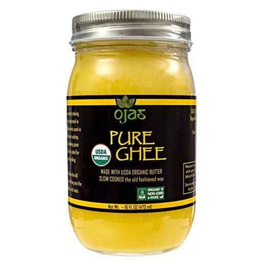 Picture of Ojas OJ-OG-16 16 oz Home Made Organic Ghee - 4 Pack