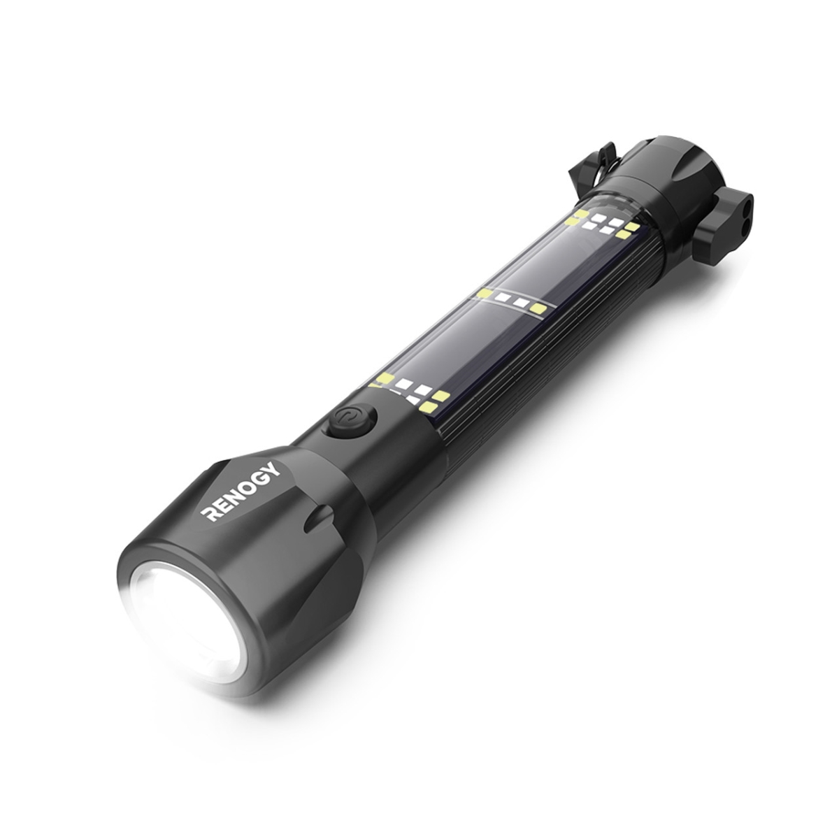 WMT-R526ELS-3-G1-US E.Lumen 500 Rechargeable Multi-Functional Flashlight - Black -  Renogy