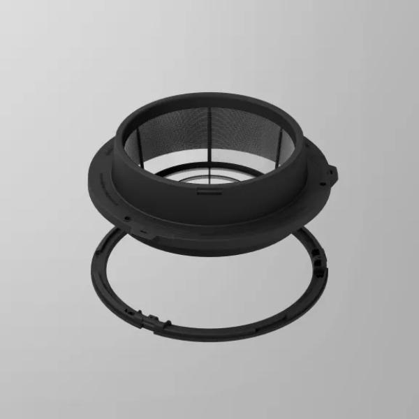 TSEF16 High Wall Tank Screen 360 with Screw Down Ring - 16 in.