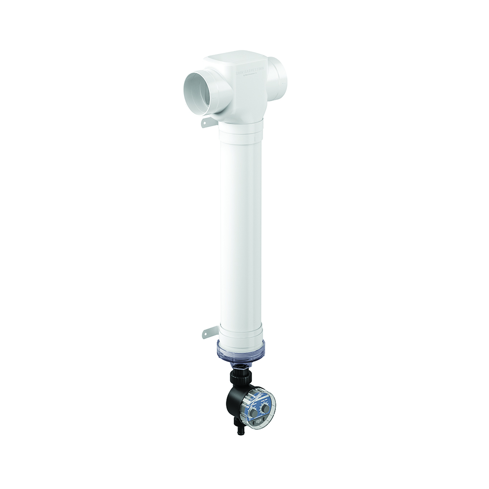 WDDP120 First Flush with Catch-All Tee & Electronic Valve - 4 in.