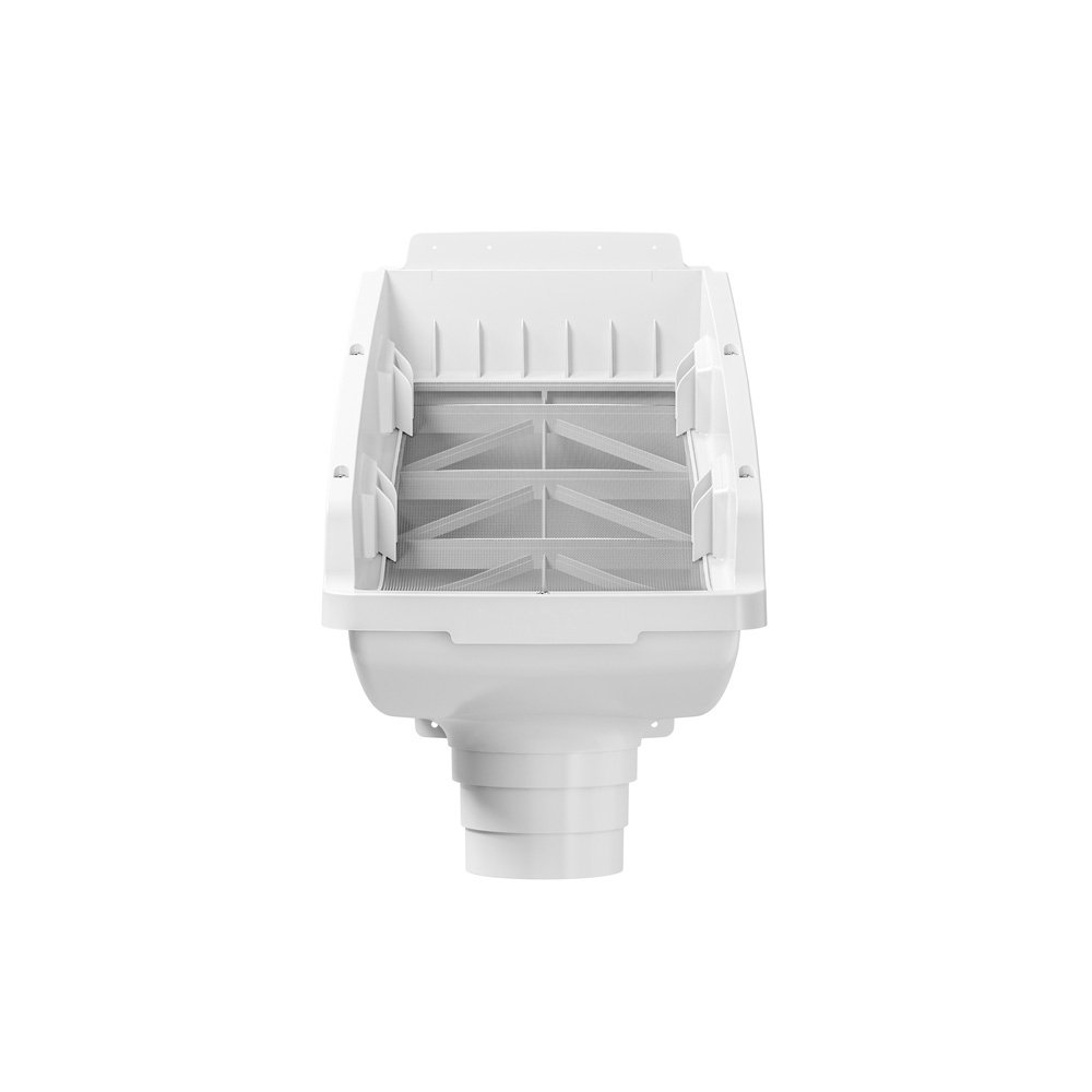 RHCL60 Leaf Eater Commercial PP 6 in. Rain Head