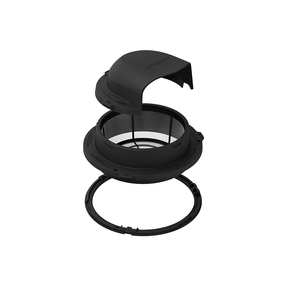TSEF18 High Wall Tank Screen 360 Hood Kit with Screw Down Ring - 16 in.