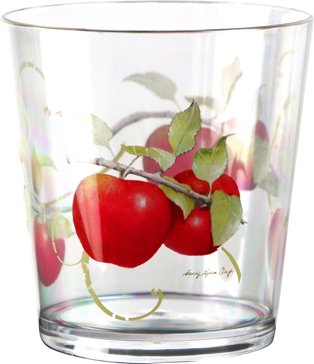 Picture of Reston Lloyd 76999 6pc Acrylic Drinkware Set 14oz  Harvest Apple 