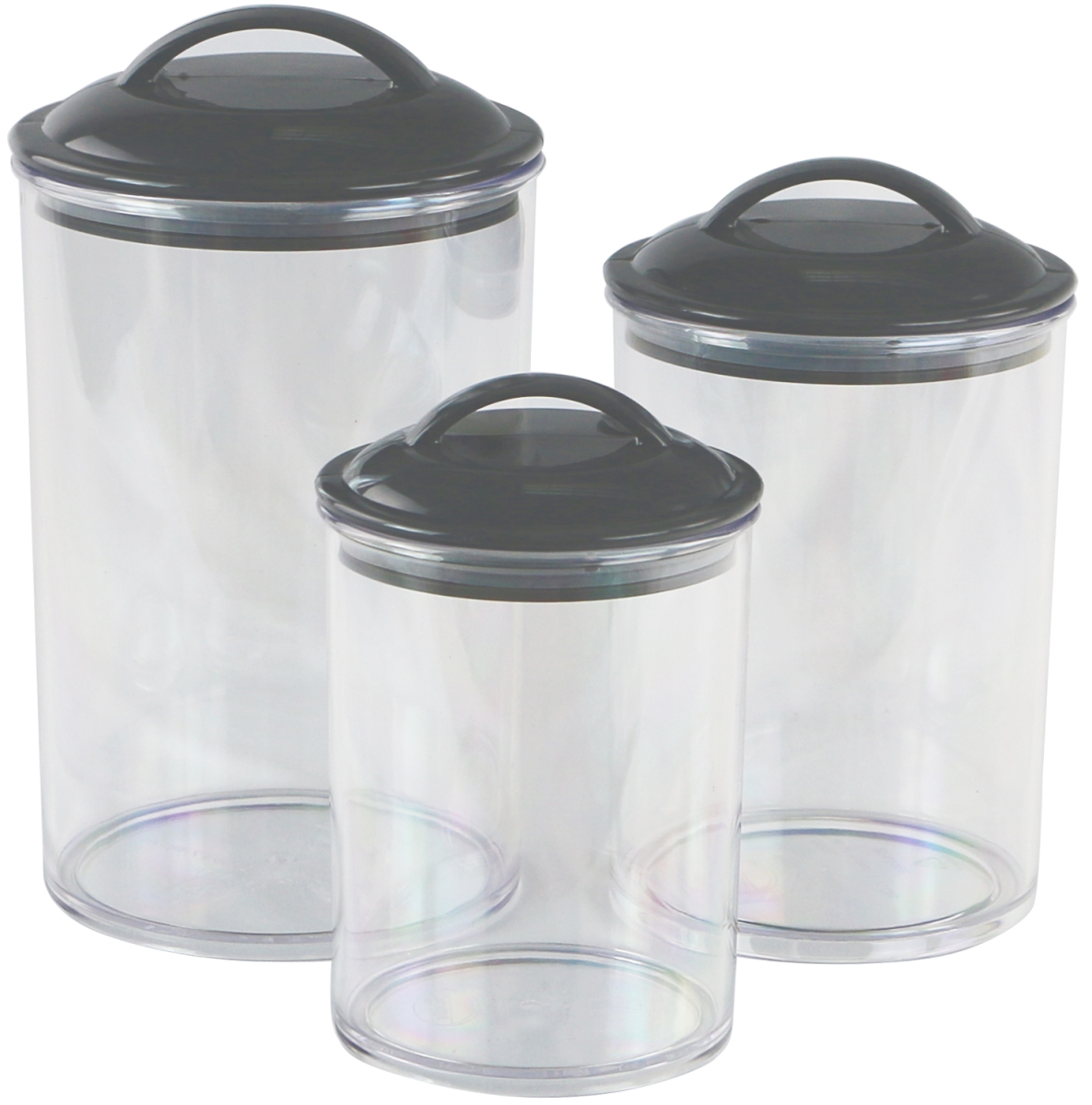Picture of Calypso Basics by Reston Lloyd Acrylic Storage Canisters, Set of 3