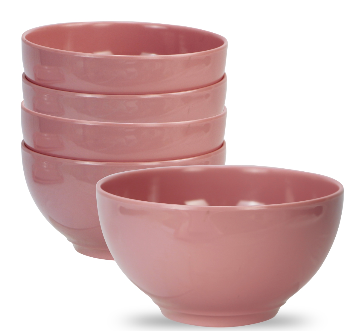 Picture of Reston Lloyd 73601 6pc Melamine Bowl Set  Pink 