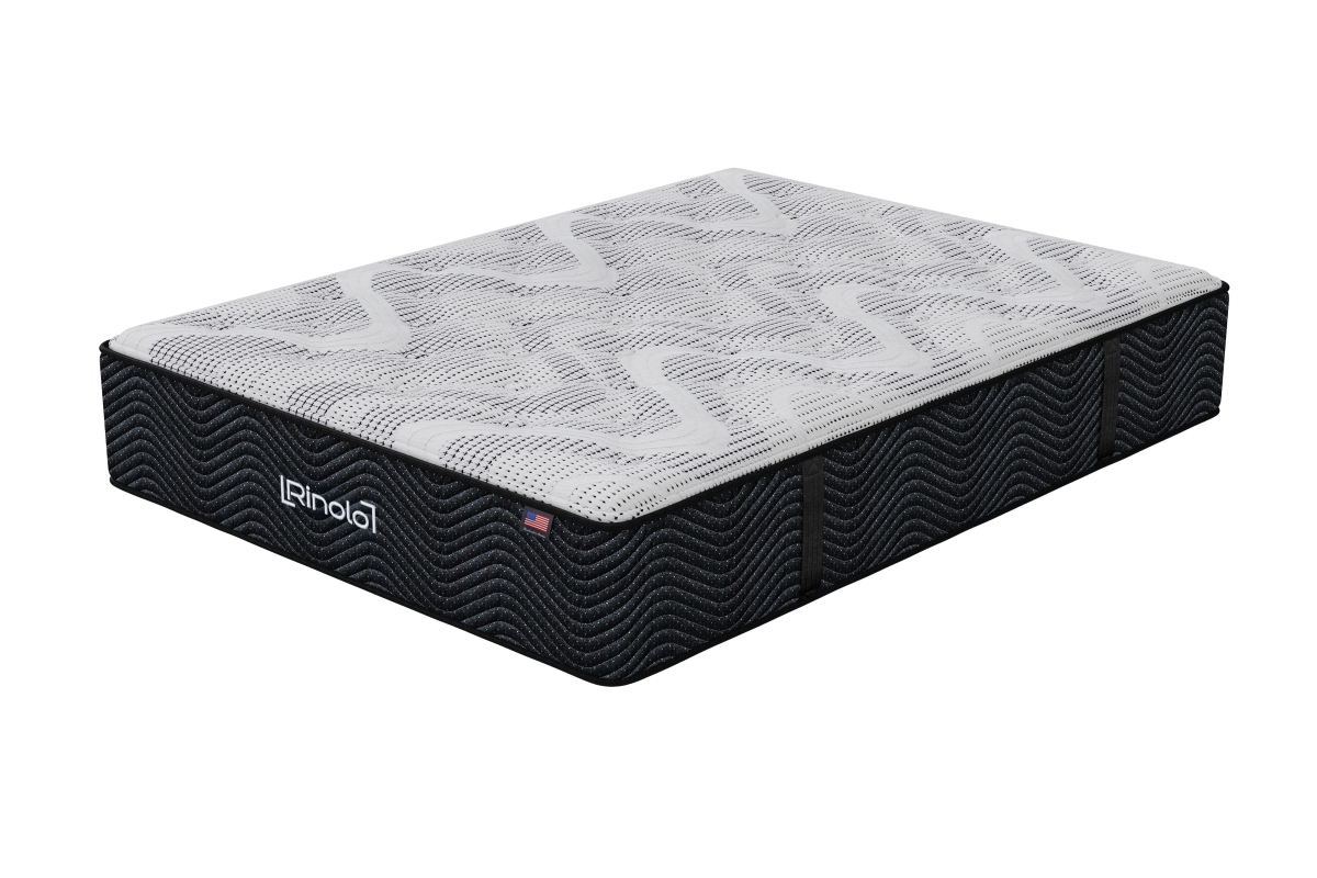 753287936158  Recharge 12 Medium Soft King Hybrid Mattress | Balanced Comfort | Cooling | CertiPUR-US | USA Made