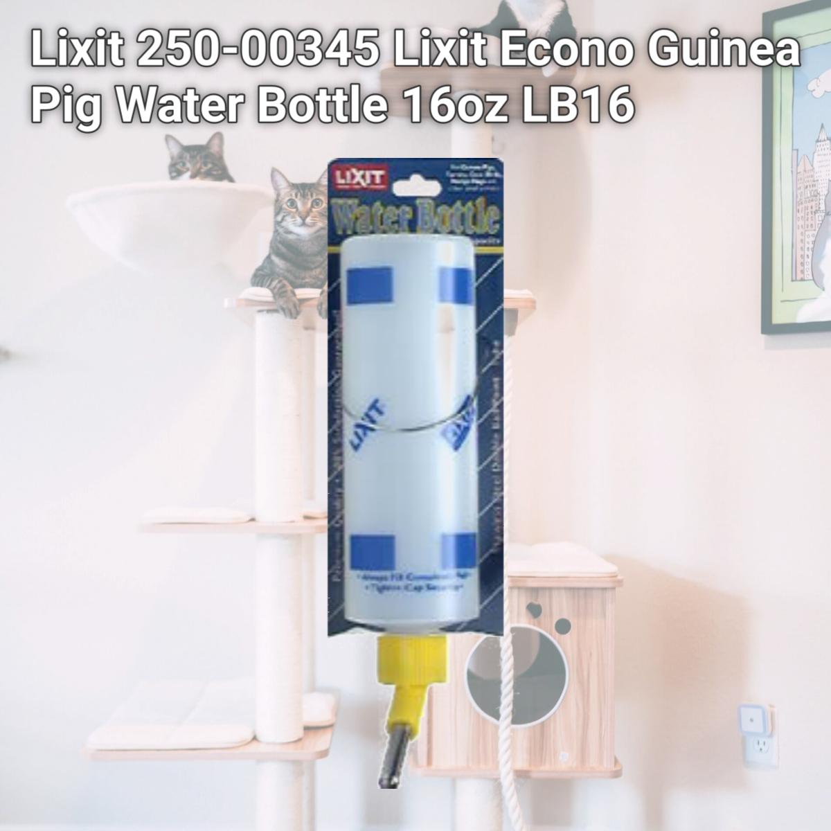 Picture of Lixit 250-00345 Lixit Econo Guinea Pig Water Bottle 16oz LB16