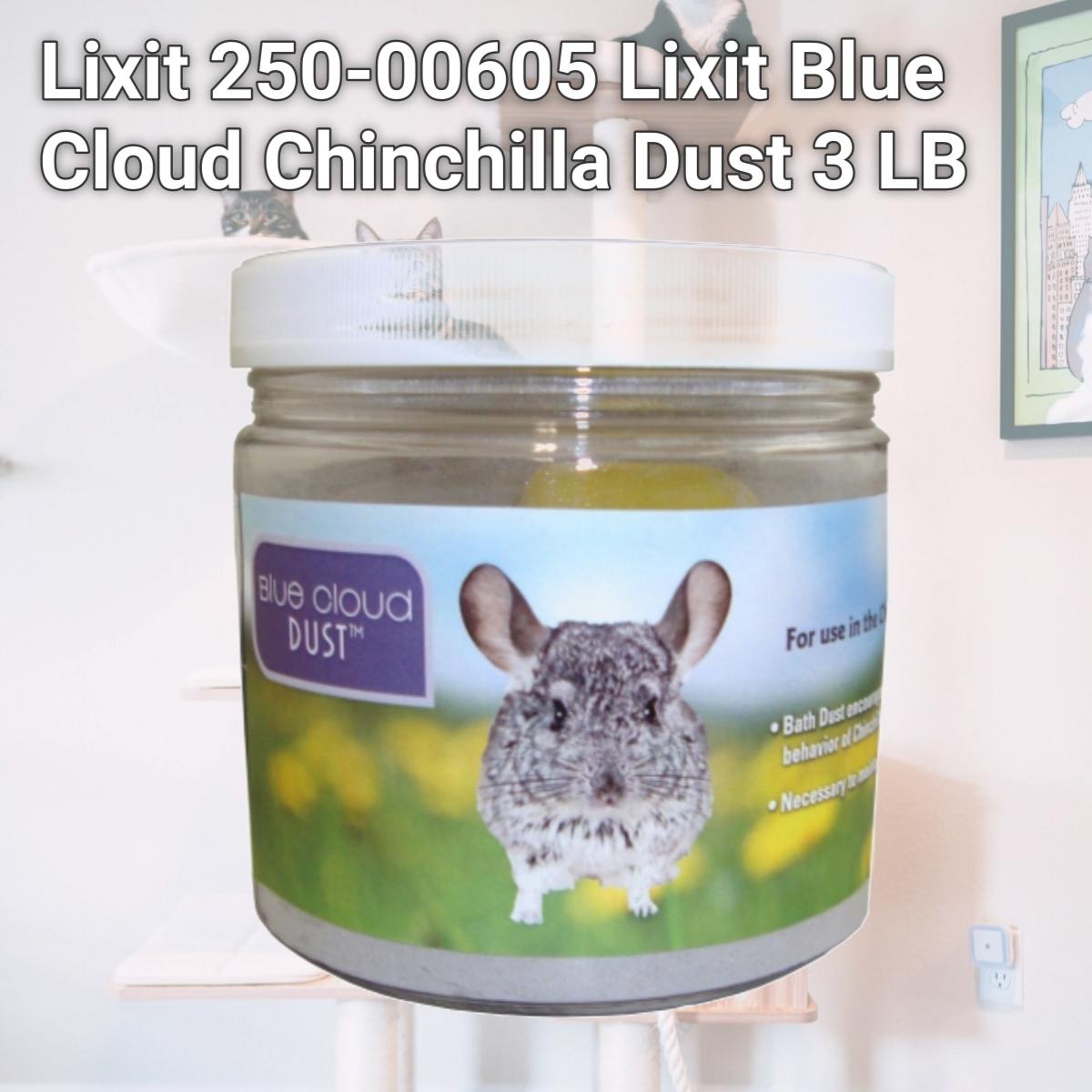 Picture of Lixit 250-00605 Lixit Blue Cloud Chinchilla Dust 3 LB