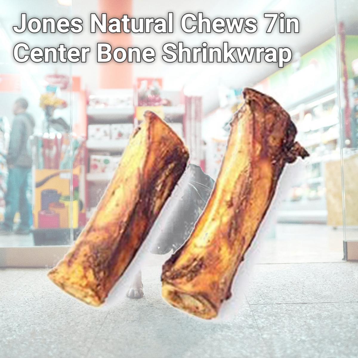 Picture of Jones Natural Chews Co. 090-00633 Jones Natural Chews 7in Center Bone Shrinkwrap