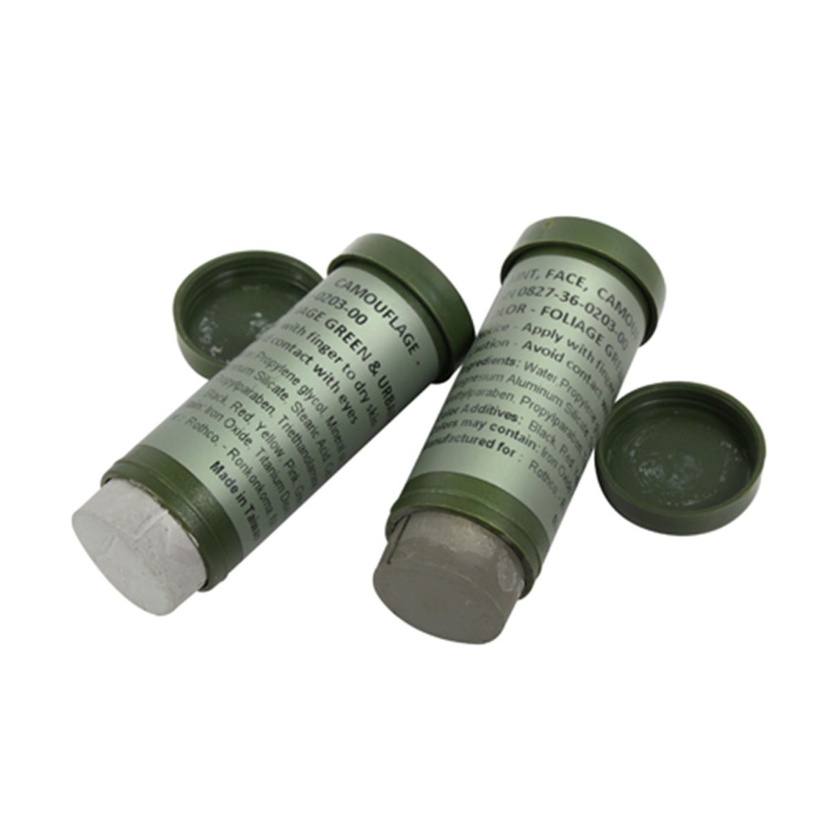 9386 NATO Camo Paint Stick, Foliage Green & Urban