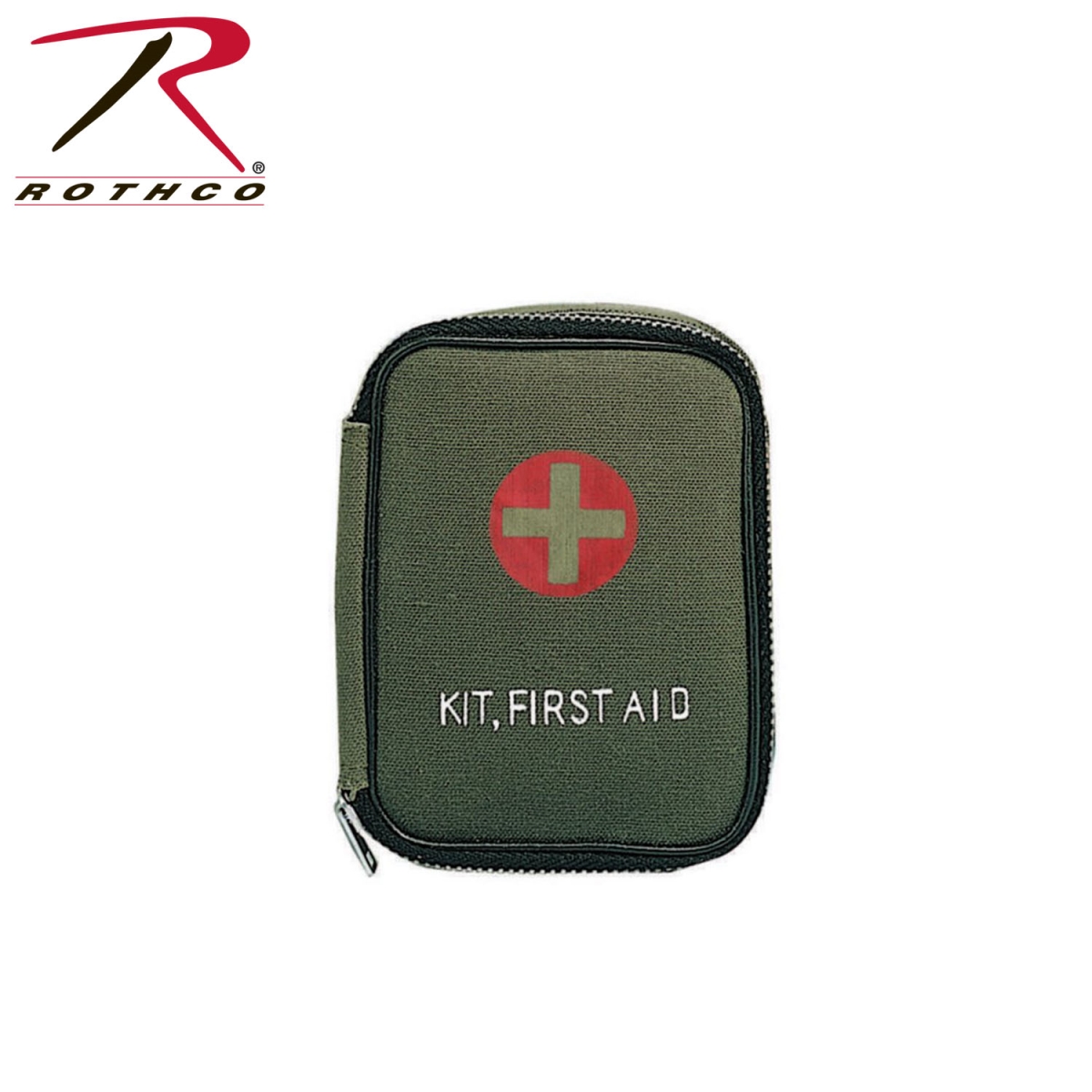 9534 Zipper First Aid Kit, Olive Drab