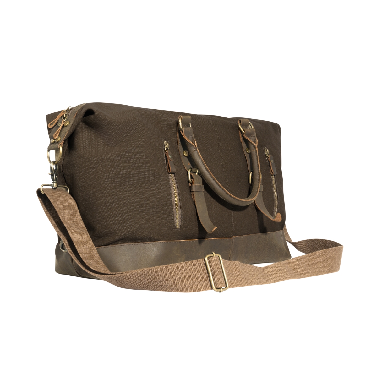 18646 Extended Weekender Bag, Earth Brown
