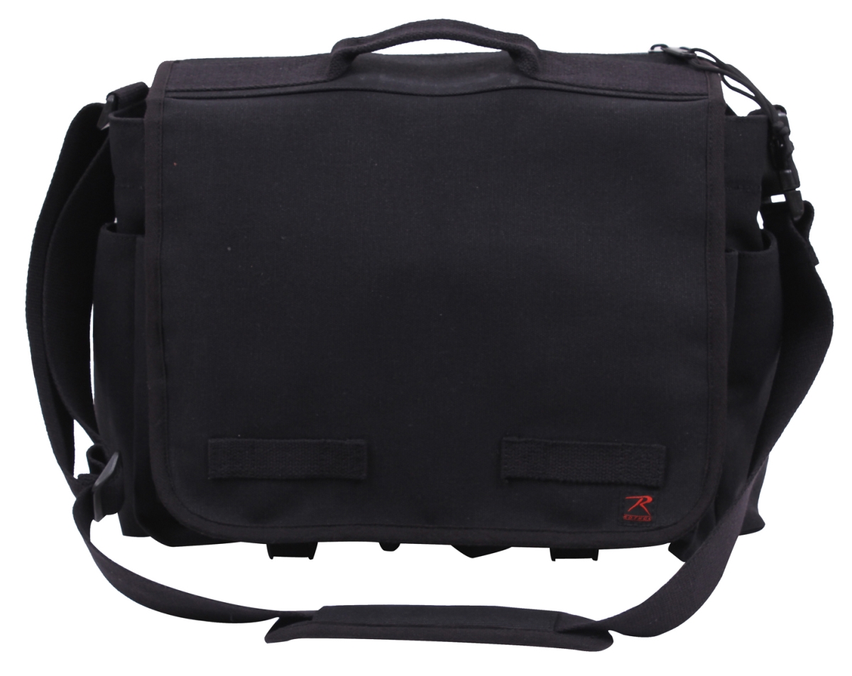 16345 Concealed Carry Messenger Bag, Black