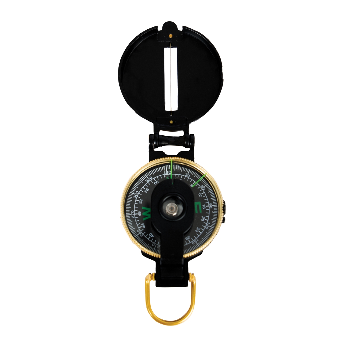 2677 Lensatic Metal Compass
