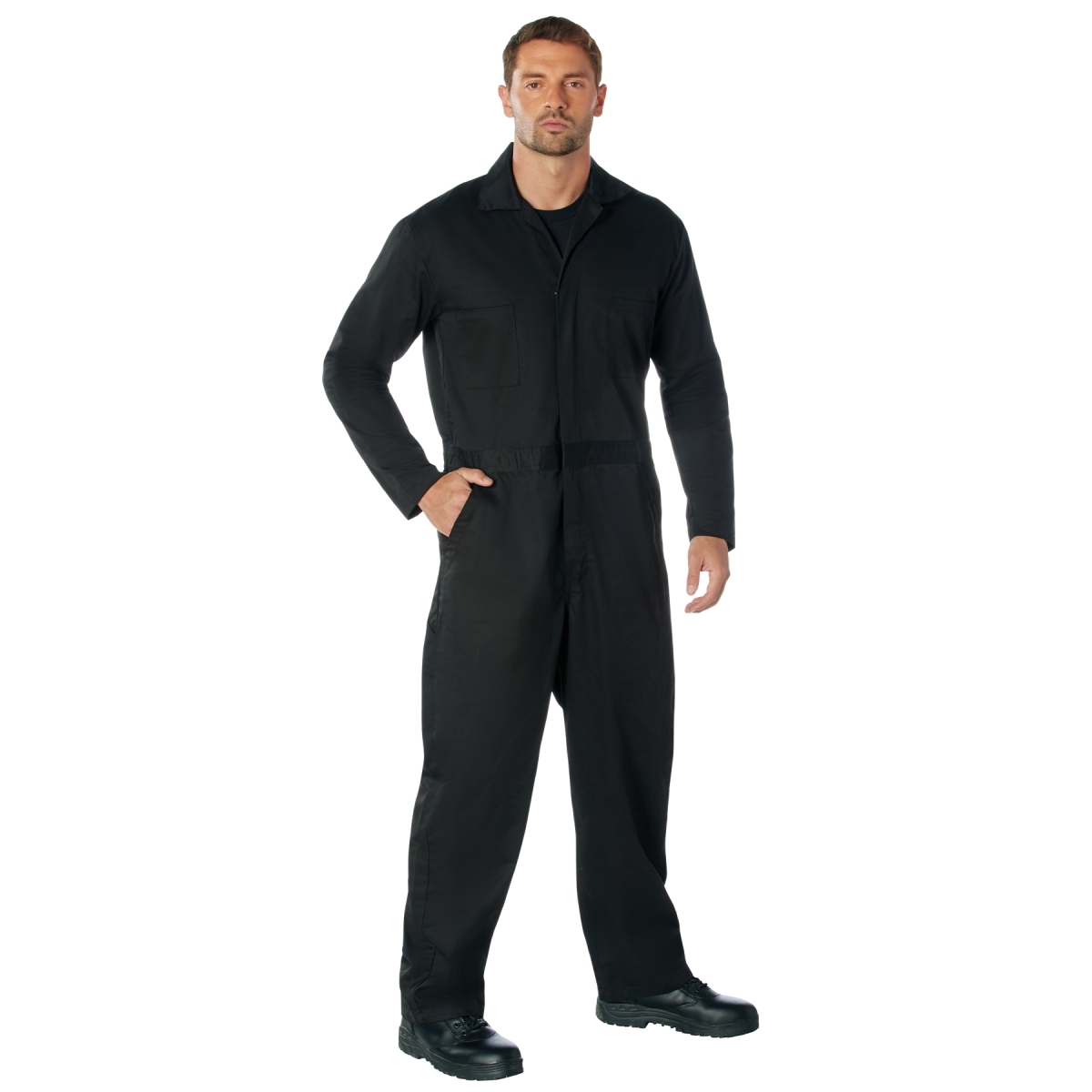 20831 Workwear Coverall, Black - Large