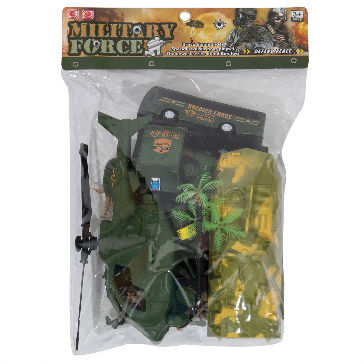 21190 Military Force Soldier Play Set