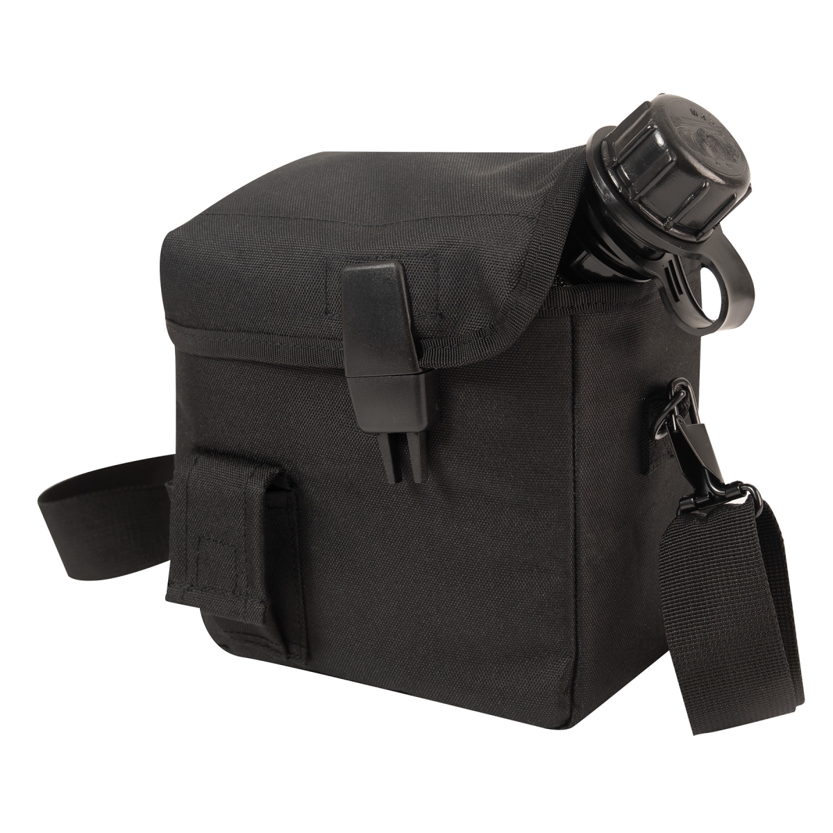 22190 2 qt. Molle Bladder Canteen Cover, Black