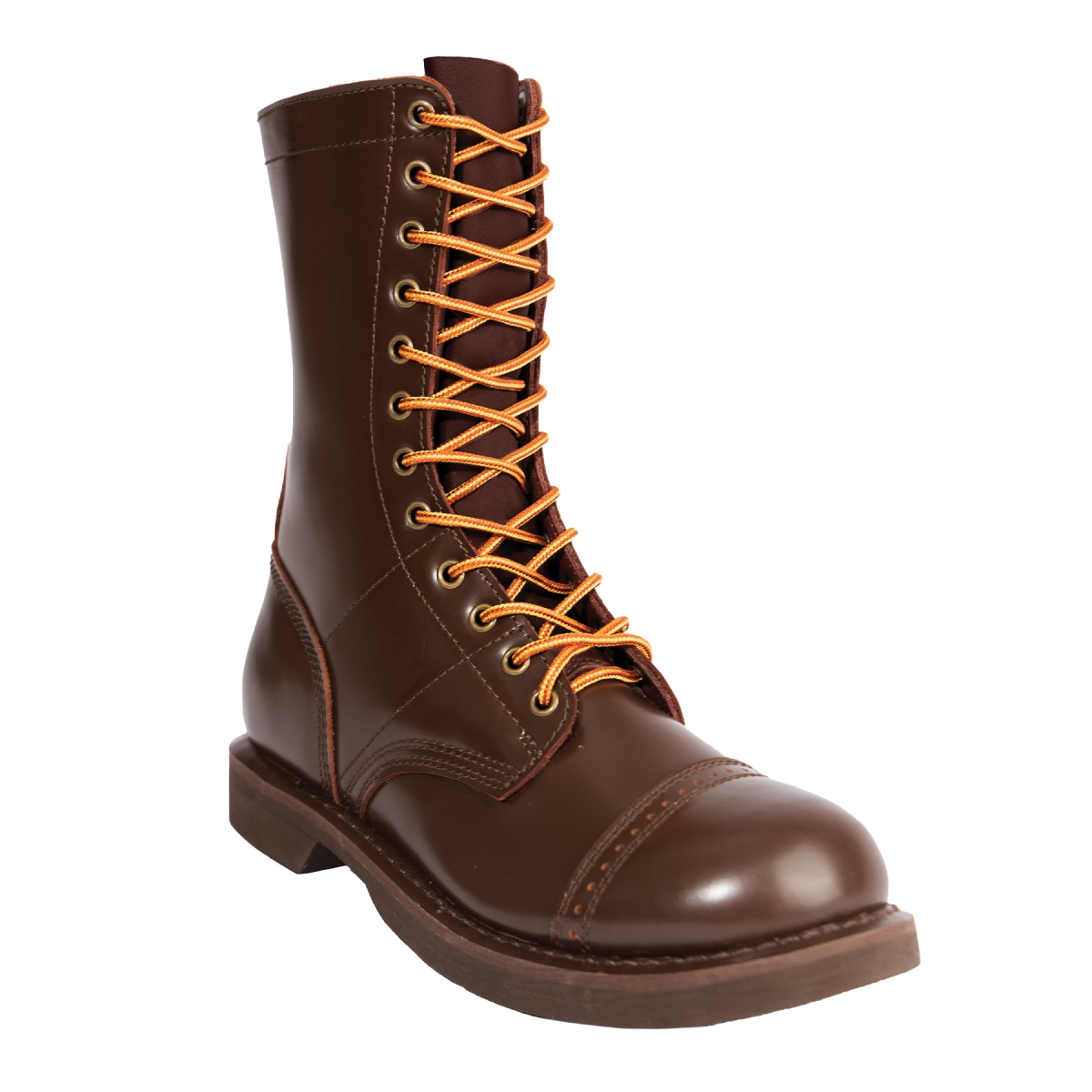 23489 10 in. Men Brown Leather Jump Boot - Size 7.5