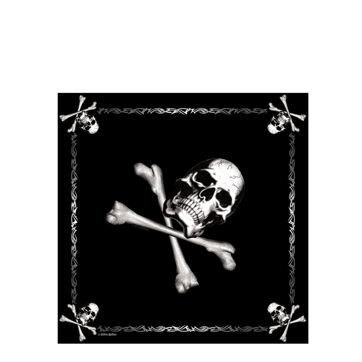 2770 Skull Jolly Roger Bandana