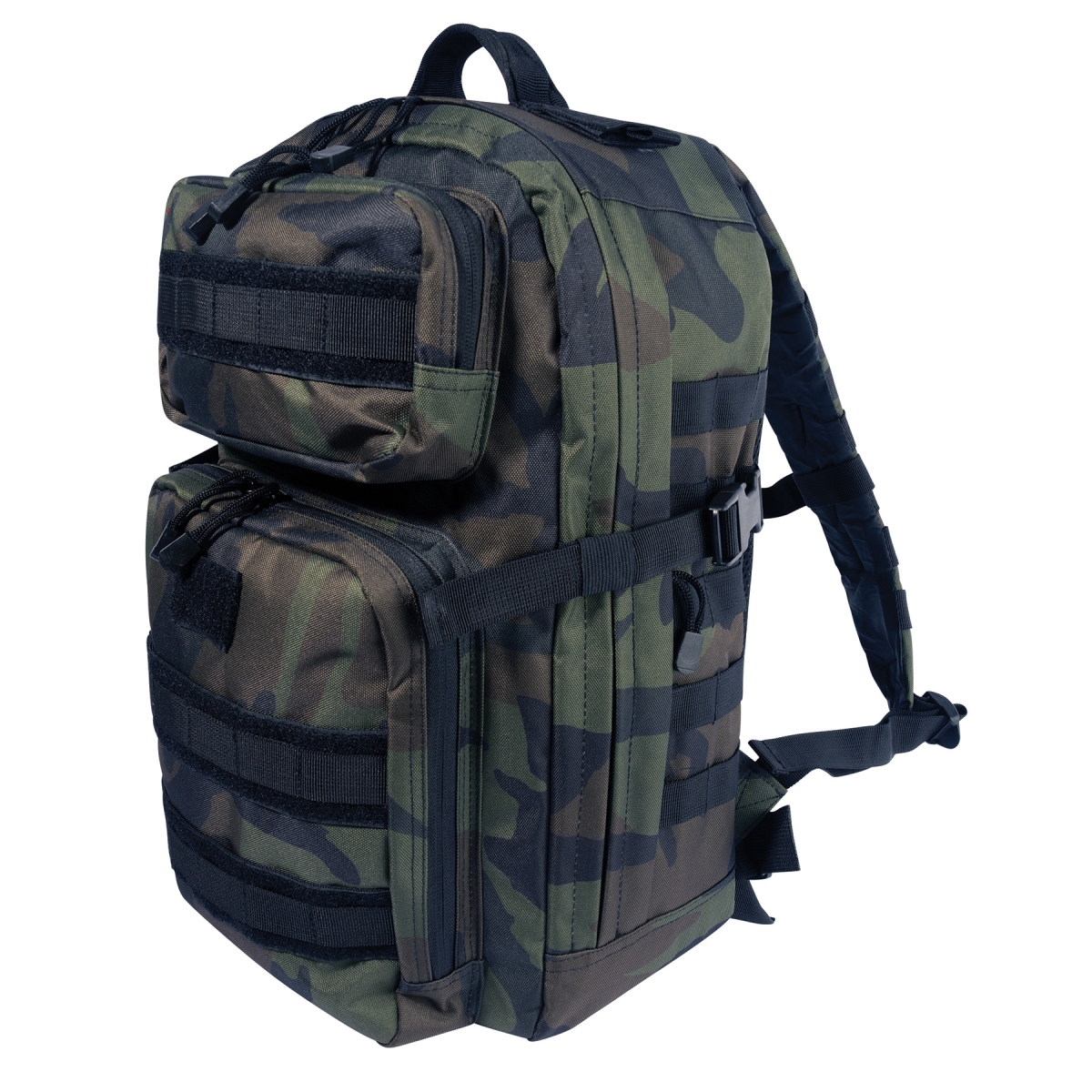 29692 Midnight Camo Fast Mover Tactical Backpack, Midnight Woodland Camo