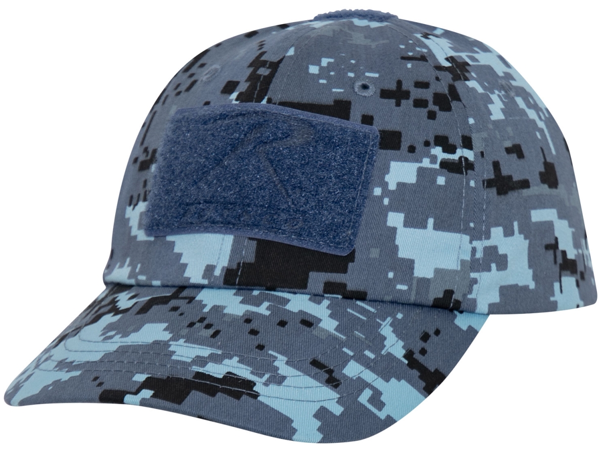 15832 Tactical Operator Caps, Sky Blue Digital Camo