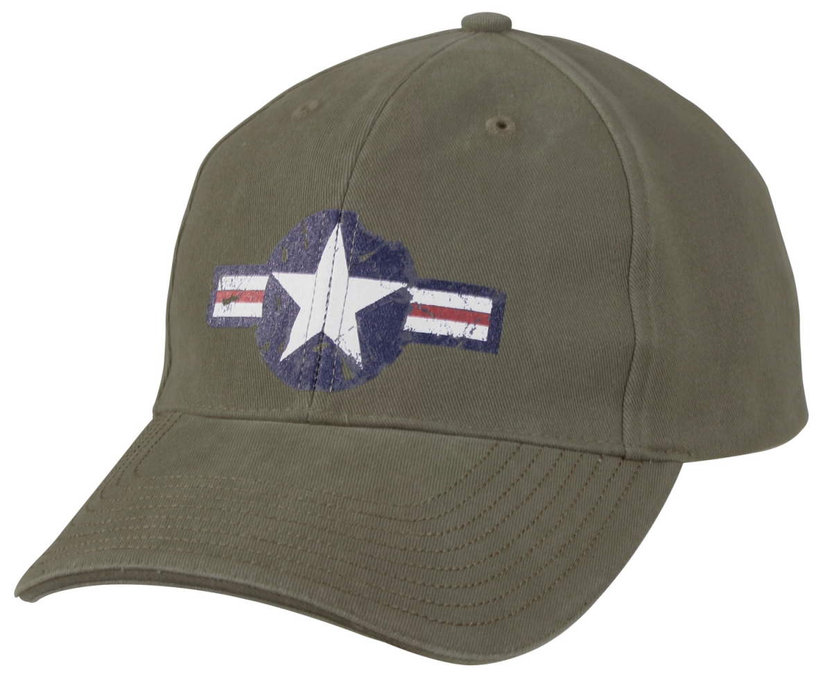 14467 Vintage Air Corps Logo Low Profile Cap
