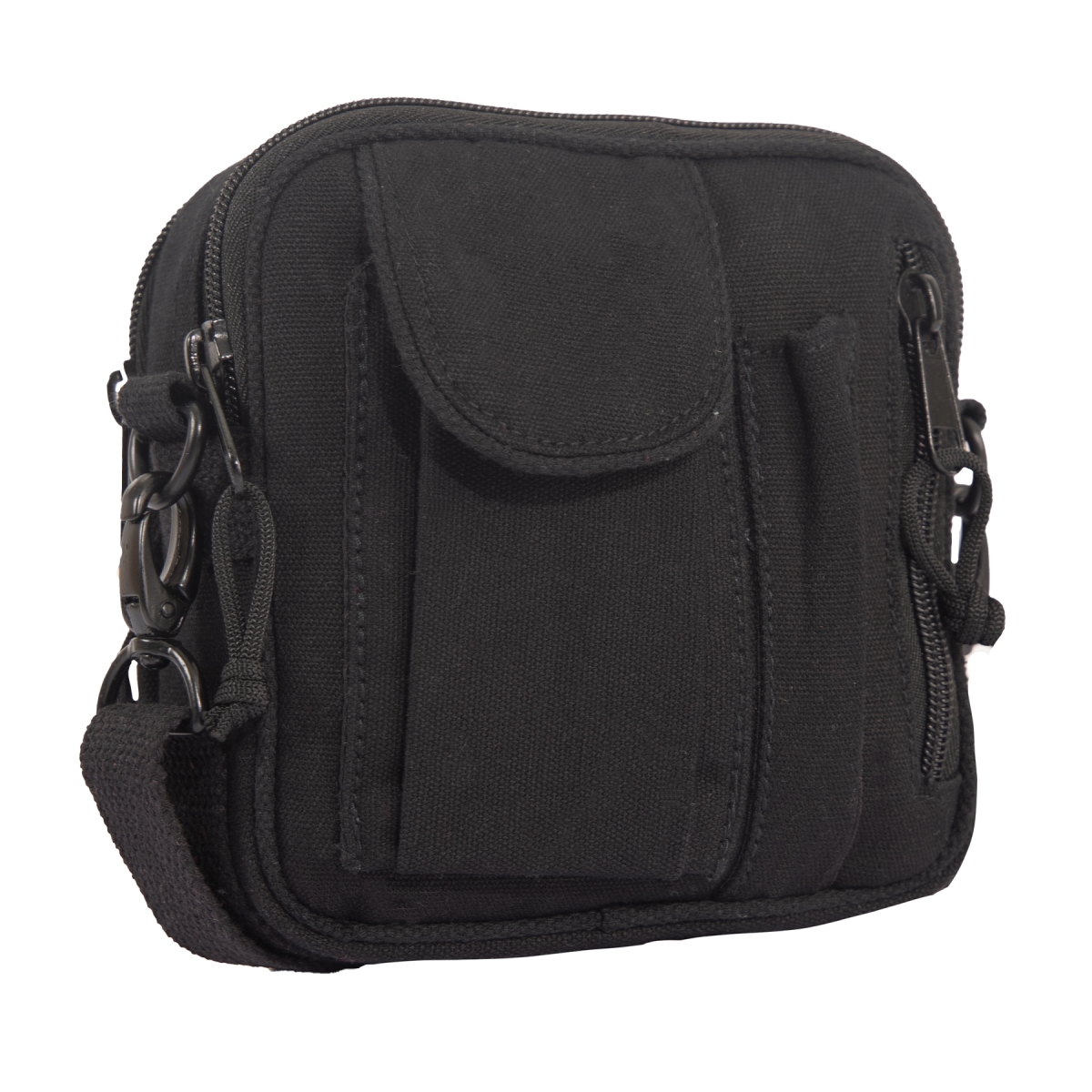 1226 Excursion Organizer Shoulder Bag, Black