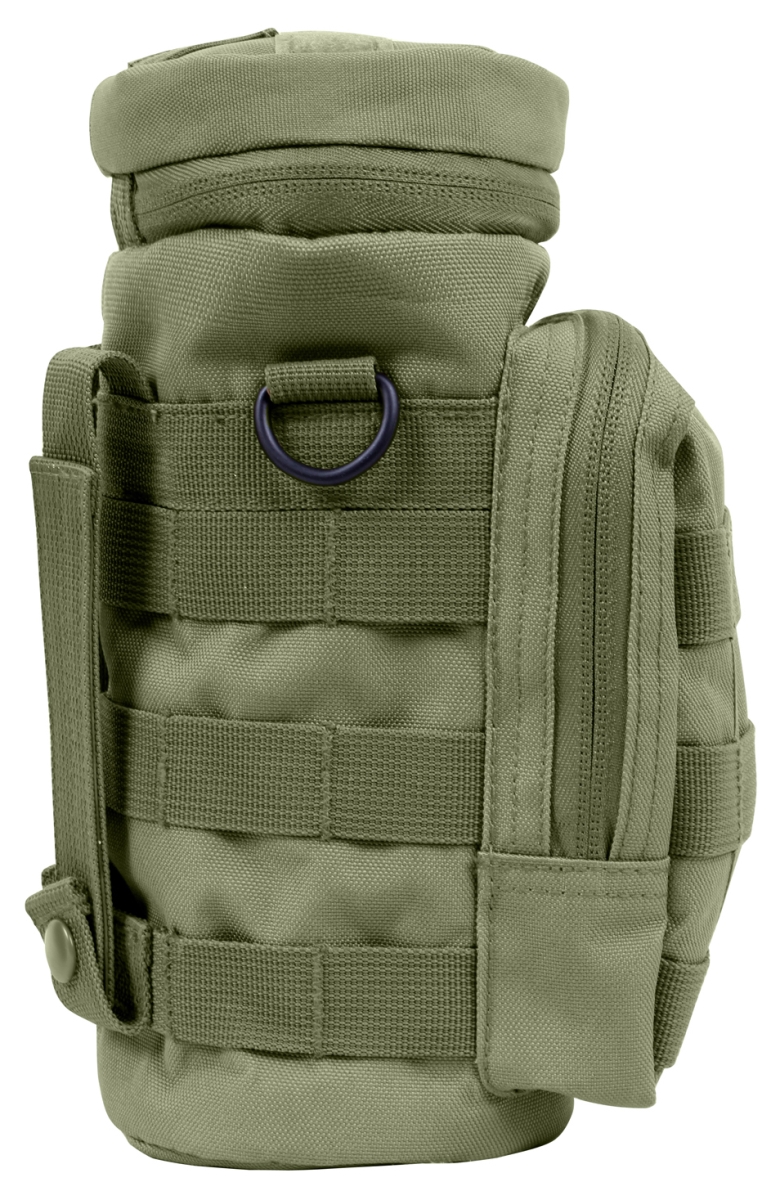 15595 Molle Compatible Water Bottle Pouch, Olive Drab