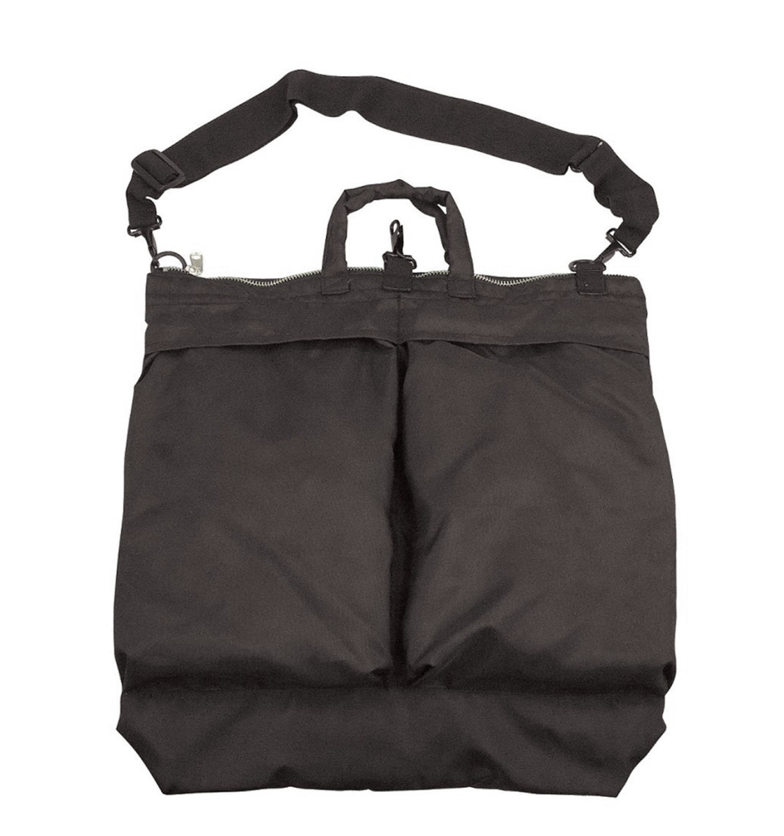 1295 Flyers Helmet Shoulder Bag, Black