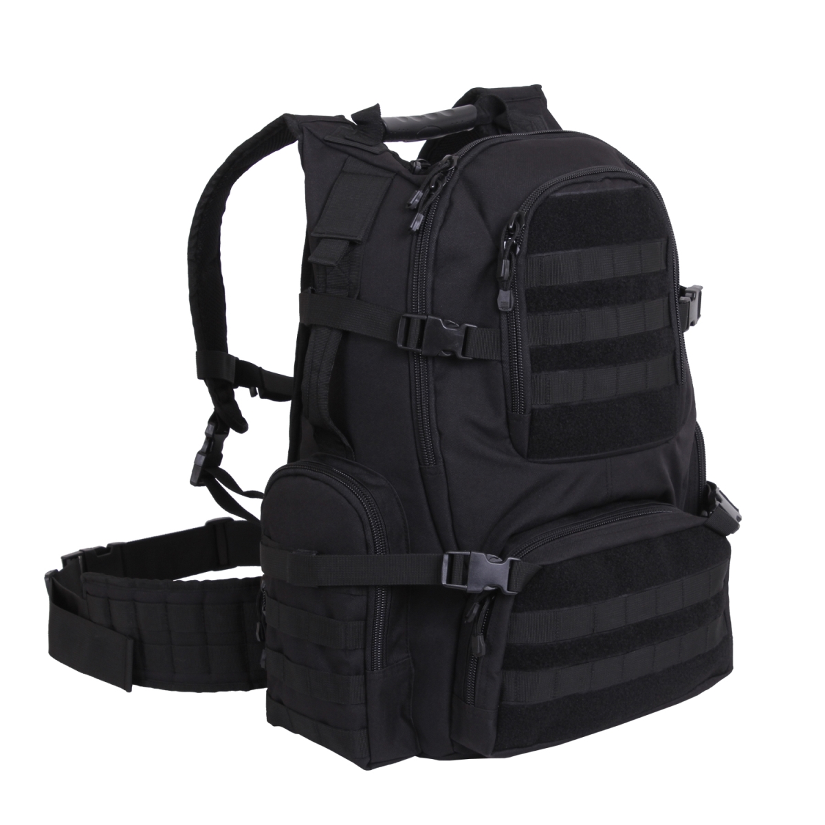15086 Multi-Chamber Molle Assault Pack, Black