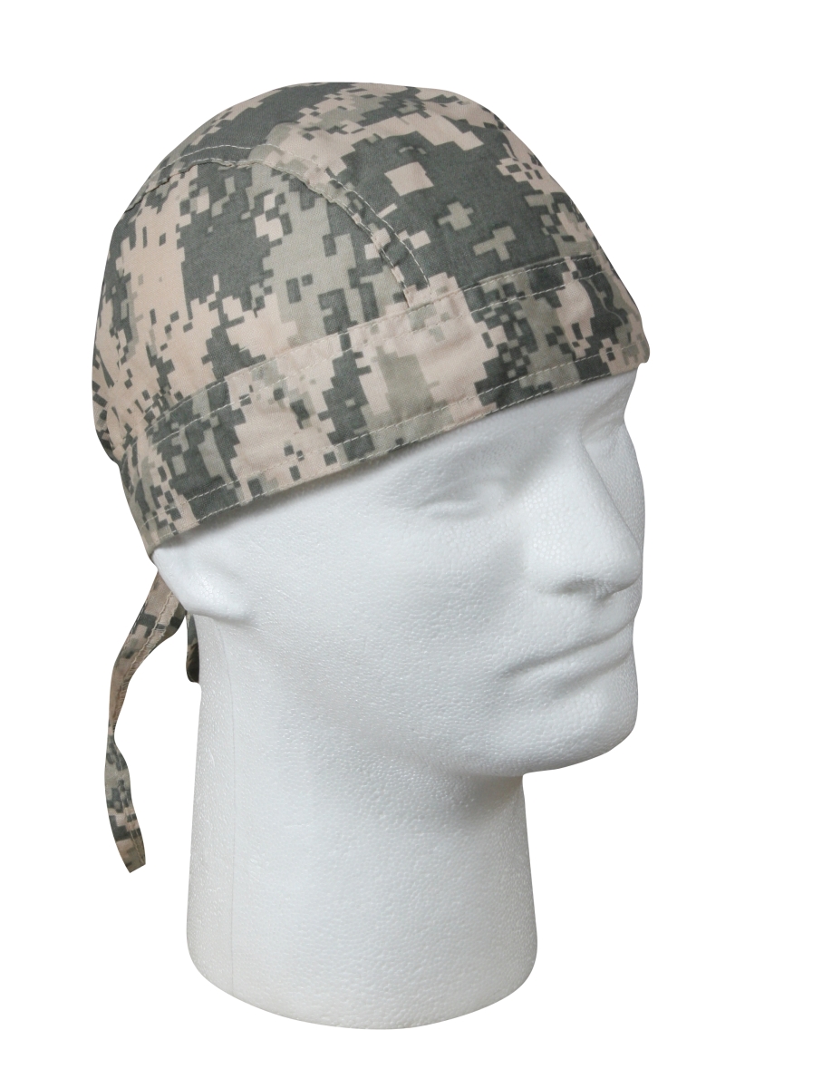 4592 Digital Camo Headwrap Bandana, ACU Digital Camo