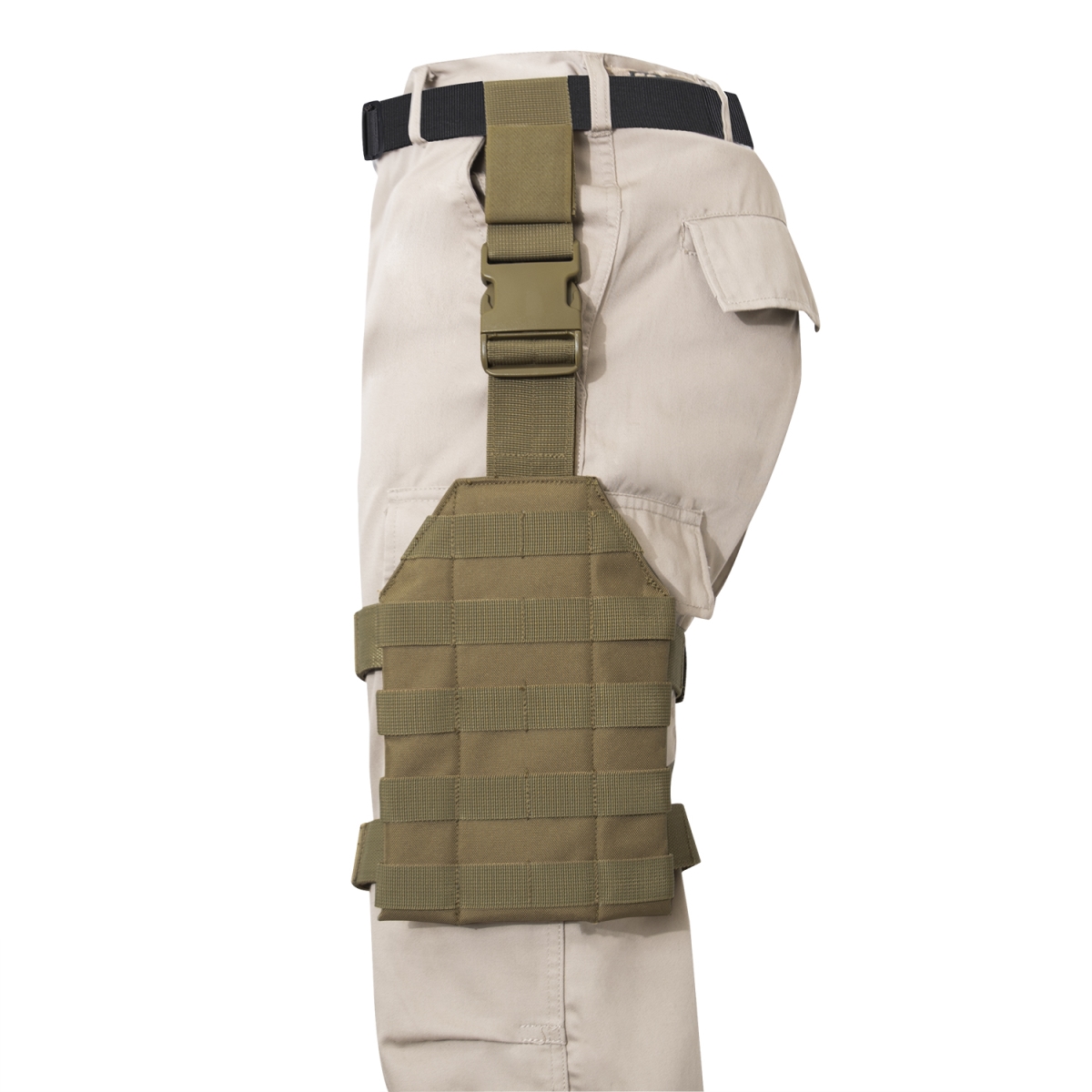 20109 Molle Drop Leg Panel, Coyote Brown
