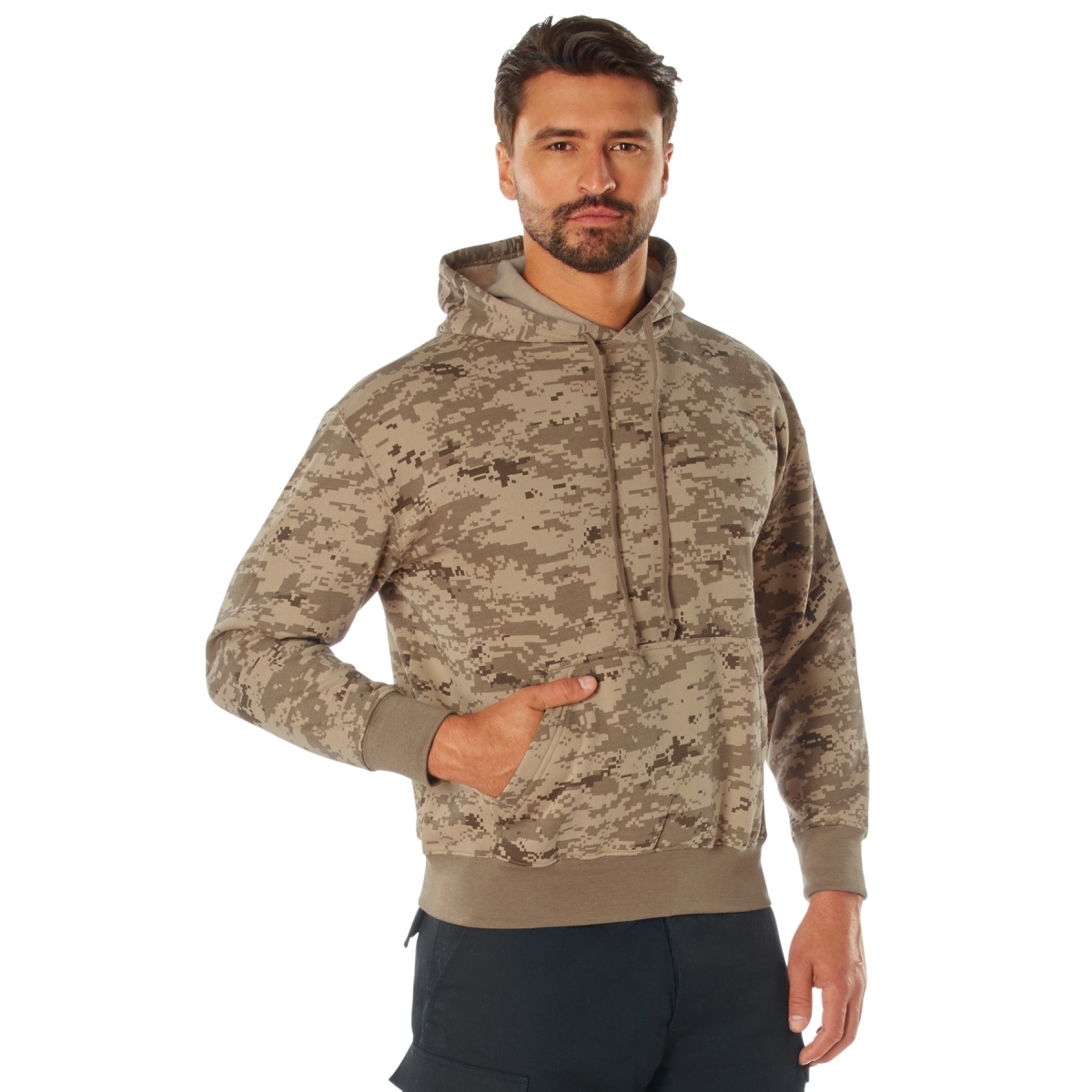 16234 Pullover Hooded Sweatshirt, Desert Digital Camo - 3XL
